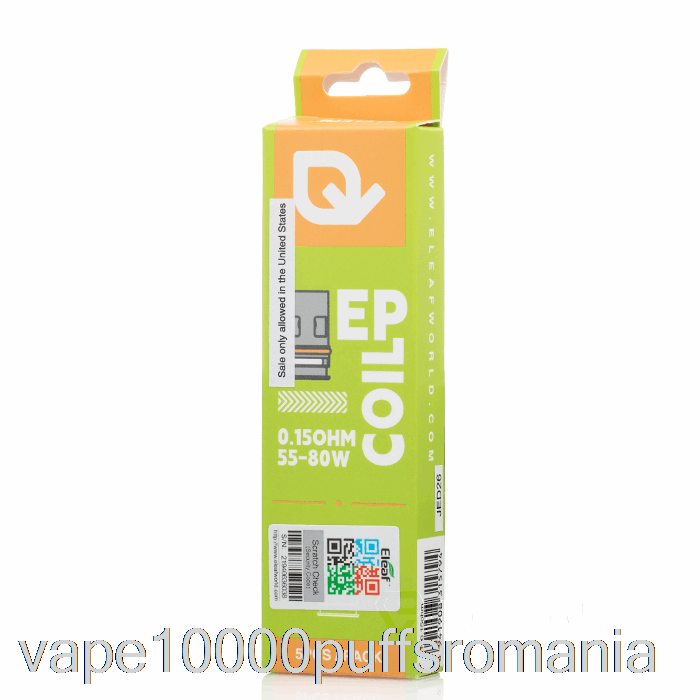 Vape Romania Eleaf Ep Bobine De Schimb 0.15ohm Ep Bobine